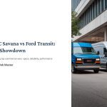 1 GMC Savana vs Ford Transit Van Showdown