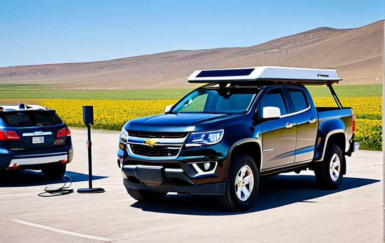 지엠 쉐보레 콜로라도 캠핑카 변환 사례 - **

"Interior view of a Chevrolet Colorado camper conversion, showcasing a well-designed storage sys...