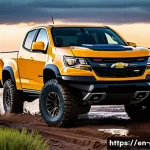 지엠 쉐보레 콜로라도와 포드 레인저 비교 - **Chevrolet Colorado ZR2 - Extreme Off-Road Dominance**
    A highly detailed, cinematic photograph ...